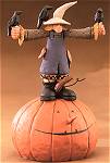 ww6012 Scarecrow, Pumpkin, Crows, Halloween, 2002