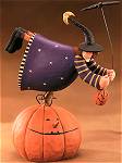 ww6013 Pumpkin, Bat, Flying Witch, Haloween, 2002
